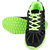 Action Shoes MenS Black,Green Lace-Up Sport Shoes