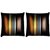 Snoogg Abstract Rays Pack Of 2 Digitally Printed Cushion Cover Pillows 12 X 12 Inch