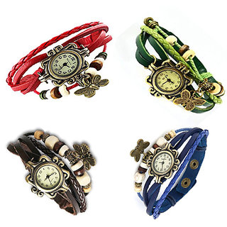 Pack of 4 vintage wrist watches