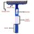 Blue-White Mop With Spray Sponge For Free Shipping