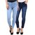 Van Galis Blue Slim Fit Jeans For Women (Pack Of 2)