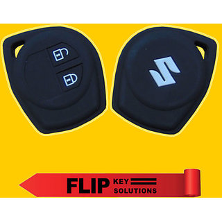 Buy Suzuki Black Silicone Car Key Cover for Swift, Dzire, Ertiga, Ritz ...