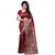 Ajira Black Banarasi Silk Self Design Saree With Blouse