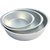 Noor Aluminium Round Shape Cake Moulds - Set Of 3 for Half,One and Two Kg cake
