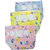 EIO Baby Infant Washable Reusable Pocket Nappy Diaper Covers with Inserts (Pack of 3)
