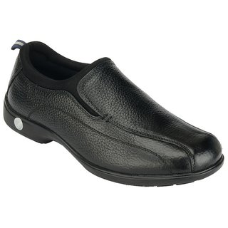 british walkers black formal slip on shoe