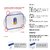 RK Super Lock  Seal Polypropylene Rectangular Containers, 110 ml, Set of 3, Transparent