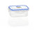 RK Super Lock  Seal Polypropylene Rectangular Containers, 140ml, Set of 3, Transparent