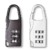 Punchline Enterprises Combo Of 3 In 1 Travel Kit + Hand Grip Bag Holder + 3 Digit Number Lock(Pack Of 2)
