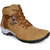 BUWCH Mens Tan Lace-up Boots