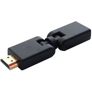 NEW HDMI MALE TO FEMALE ROTATABLE EXTENDER / CONNECTOR FOR HD TV / COMPUTER / DVD