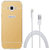 Combo of mirror back  cover for samsung galaxy j5  with iphone data cable