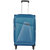 Safari Medium (Between 60-69 cms) Blue Polyester 4 Wheels Trolley