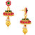 Spargz Traditional Pendant Set Studded with Kemp Stone AIPS 219