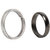 Combo of Asli Kaale Ghode Ki Naal Ki Ring / Black Horse Shoe Iron Ring for Men and Women