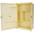 Zahab Duster Single Door Plastic Cabinet- Cream