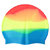SILICONE SWIM CAP - Assorted Colors 1pc Pack