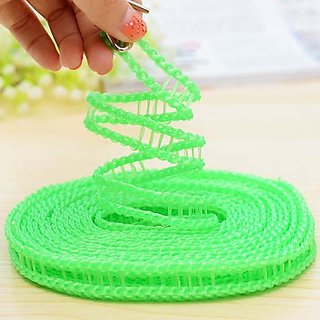 Buy 5mtr Nylon Clothes Hanger Stop Rope Line For Home Online @ ₹225 ...
