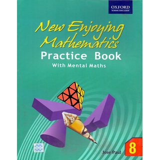 Buy New Enjoying Mathematics Practice Book with Mental Maths Class - 8 ...