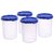 MM Round Container Set, 440ml, Set Of 4