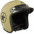 Retro style Jet Star Helmet ( ISI Approved ) (Desert Storm Matt)