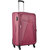 Safari Small (Below 60 cms) Red Polyester 4 Wheels Trolley