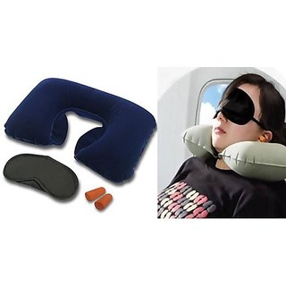 travel pillow and eye mask