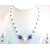 SMART STRINGSBlueBeads Jewellry Necklace Set