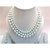 SMART STRINGSWhite silverBeads Jewellry Necklace Set