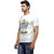 Nihaal Lion Dont Loose Sleep Cotton Blend White Round Neck Printed T-Shirt