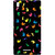 Casotec Multicolored Prints Design Hard Back Case Cover for Sony Xperia T3