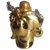 Standing Laughing Buddha With A Sack  Ball - 8 cms Height