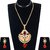 Spargz Traditional Design Pendant Set Studded with AD Stone AIPS 230
