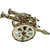 Glori-fyi Brass Antique Handcrafted Cannon Showpiece