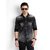 Rodid Mens Solid Casual Denim Black Shirt