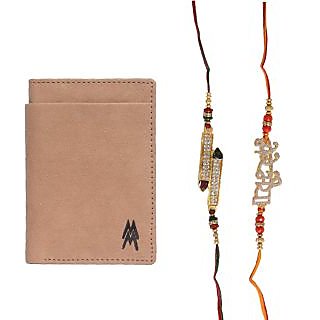 Mohit Special Rakhi Gift Set Combo Of 2 Rakhis And Br - 94083083