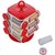 Jony Rotating Black & Red Spice Rack