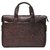 SAVERA LEATHER HIDEMARK DESIGNER BROWN LEATHER OFFICE LAPTOP/MACBOOK MESSENGER BAG - 16 inch SL10