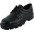 Chamois Mens Black Leather Safety Shoes