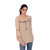 Beige  3/4 sleeve Lacy Blouse