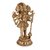 Arihant Craft Hindu God Panchmukhi Hanuman Idol Mahavir statue Bajrangbali Sculpture Hand Work Showpiece  26 cm (Brass, Gold)