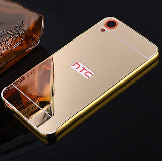 mirror back cover for htc desire 816 816g gold