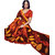 Anjali Exclusive Collection of OrangeandBrown Bhagalpuri Silk Saree