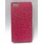 Kelpuj Brand Quality Touch Line feel design Caller ID Flip Cover for redmi  Mi3 - Pink