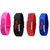 UNISEX led watch(combo of black+blue+red+pink)
