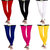 Women Churidar Cotton Leggings Combo Pack Of 6 Vibrant Colors - Sizes Available