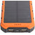 GizmobitzPower Bank Solar 12000 mAH - Orange