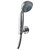 Hindware Showers F160046Cp 3-Flow Hand Shower With 1.5M Stainless Steel Flexible Tube With Hook (Chrome)