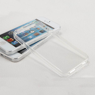 Transparent Thin Plastic Protective Back Cover Case For Apple IPhone 5/ 5S/ 5G