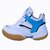 Excel Badminton Shoes White  Blue With Non Marking Sole